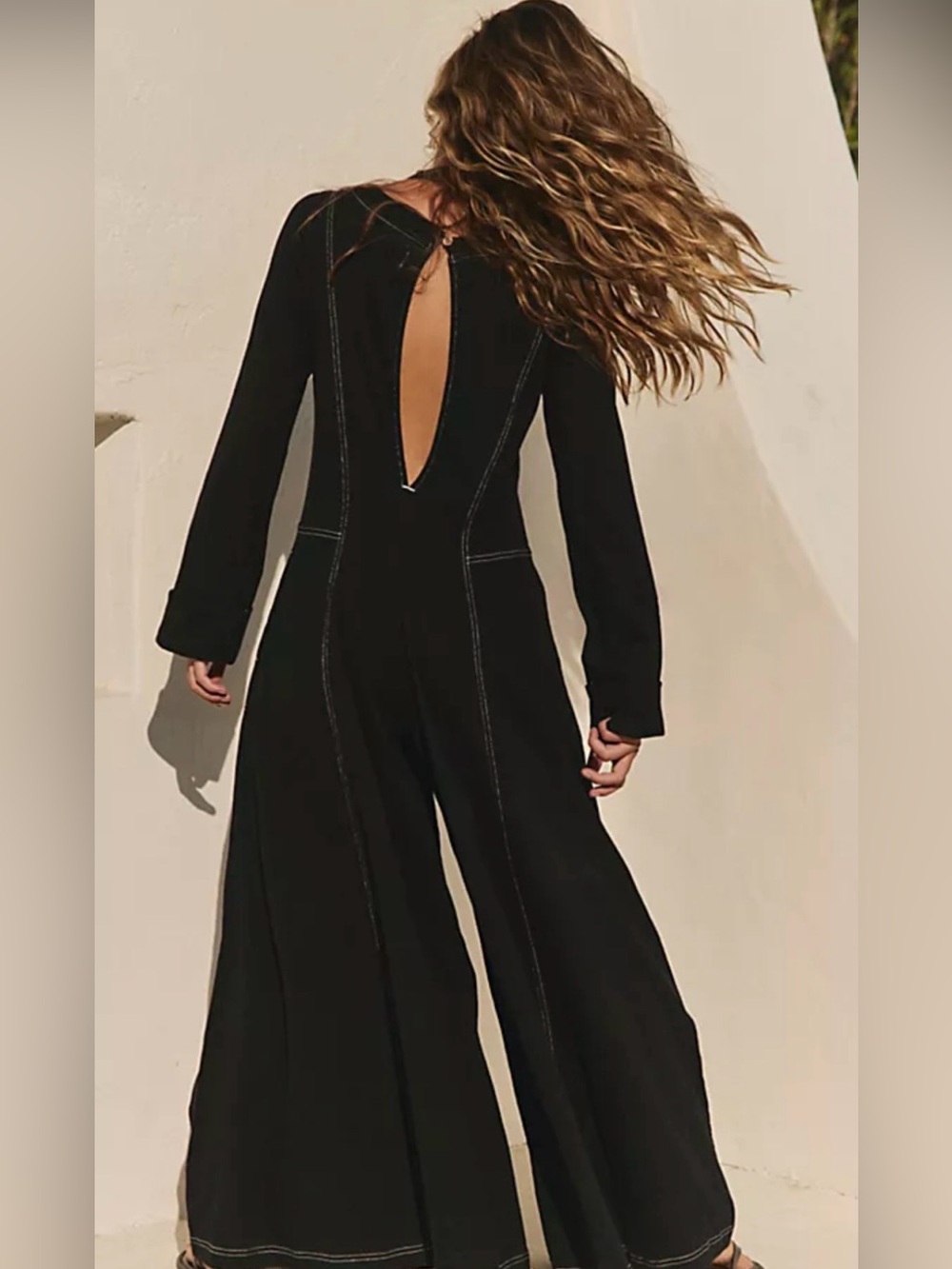 NWT FREE PEOPLE FREE-EST STRADA
JUMPSUIT Black, SIZE Medium - Picture 2 of 3